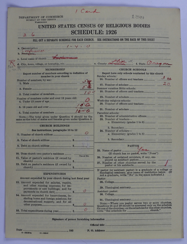 Scan of Free Methodist Church of North America: 1289