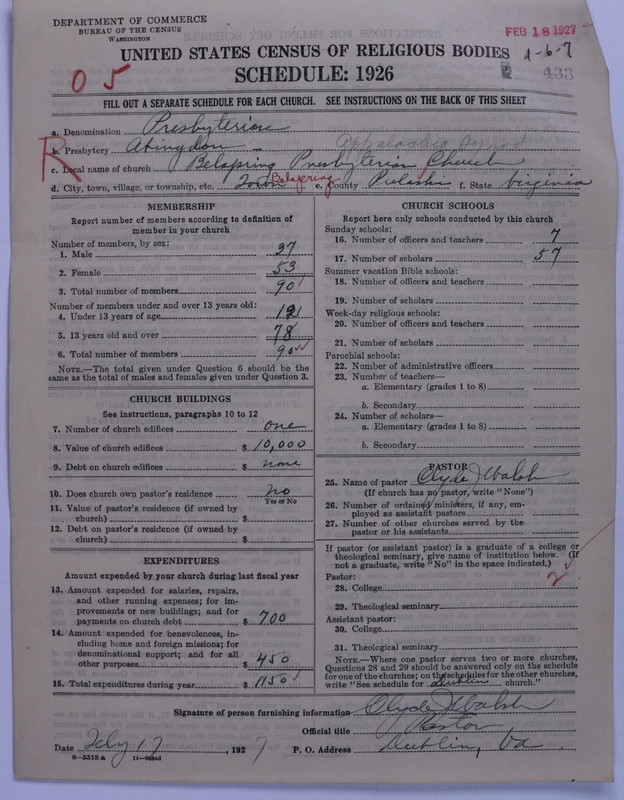 Scan of Presbyterian Church in the United States: 433