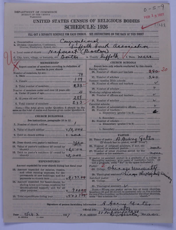 Scan of Congregational Churches: 1041