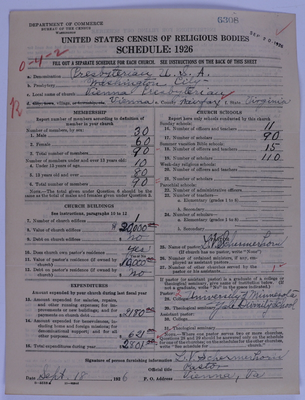 Scan of Presbyterian Church in the United States of America: 6308