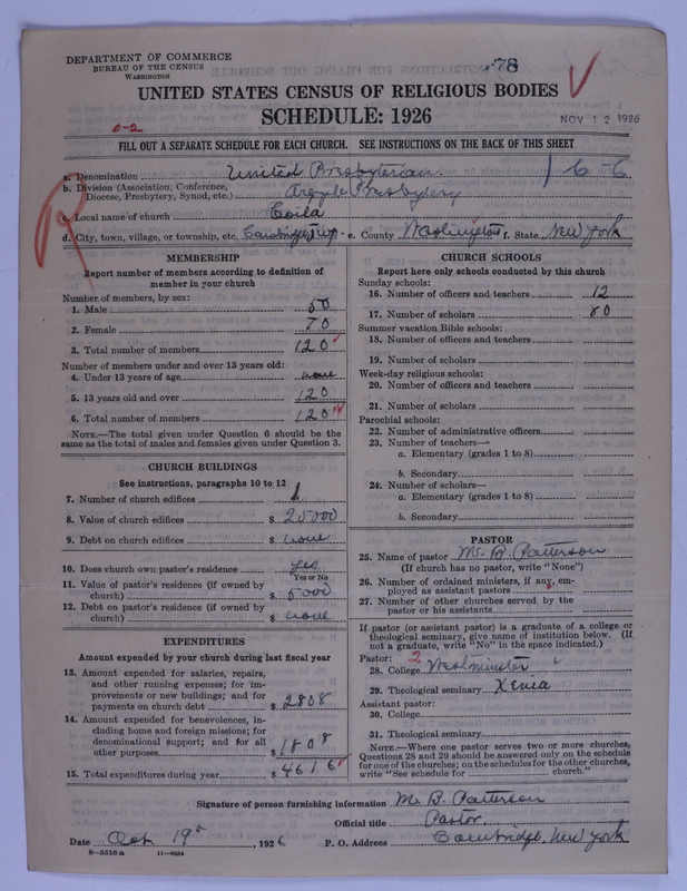 Scan of United Presbyterian Church of North America: 78