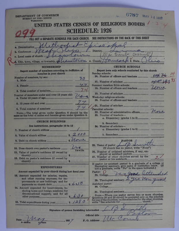 Scan of Methodist Episcopal Church: 6787
