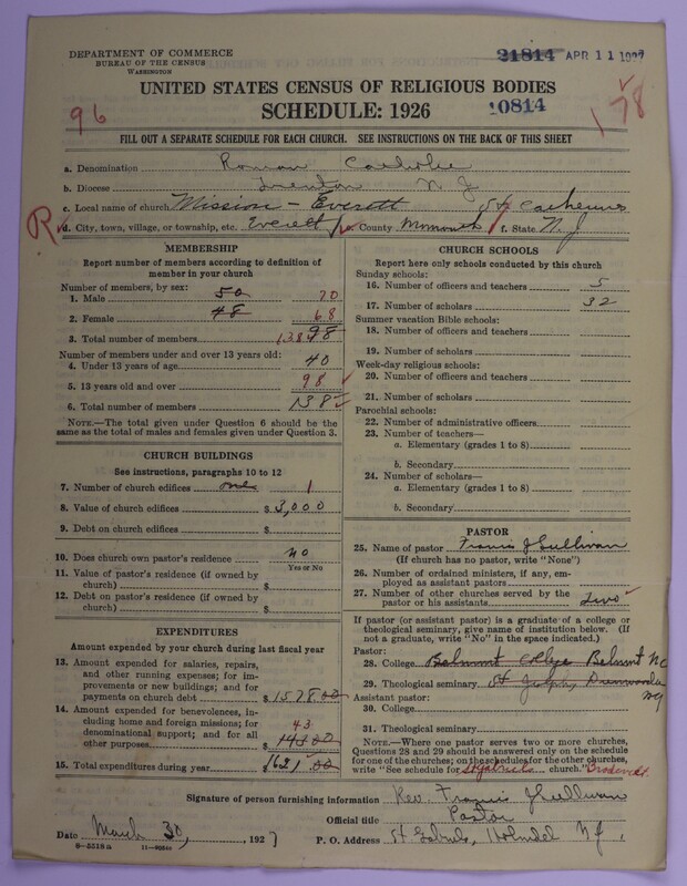 Scan of Roman Catholic Church: 10814