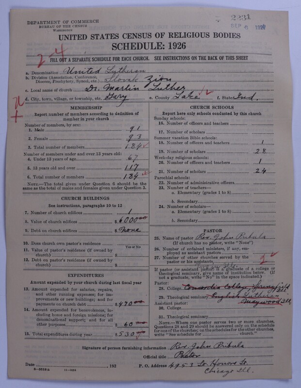 Scan of United Lutheran Church in America: 2231