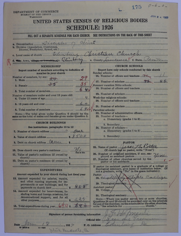 Scan of Disciples of Christ: 175