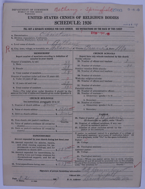 Scan of Disciples of Christ: 2703