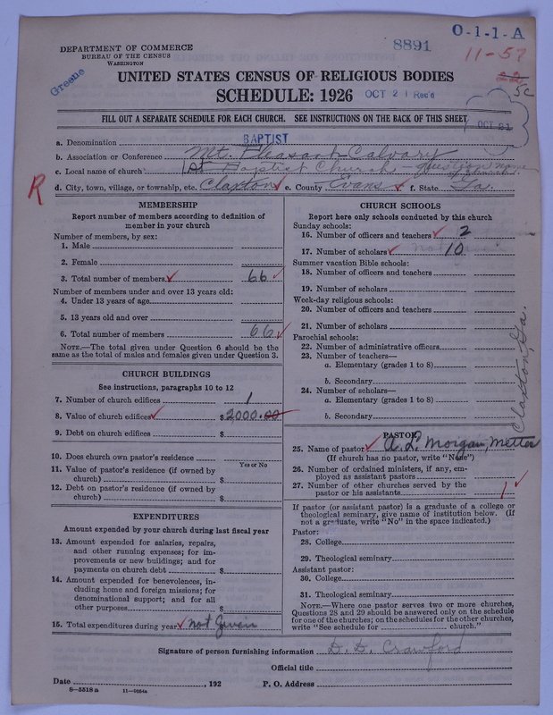Scan of Negro Baptists: 8891