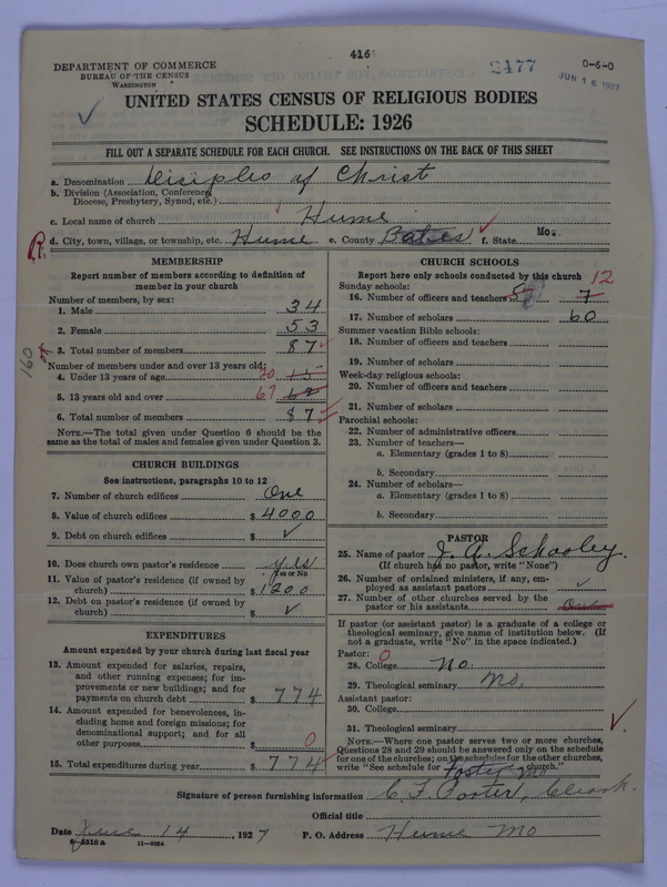 Scan of Disciples of Christ: 2477