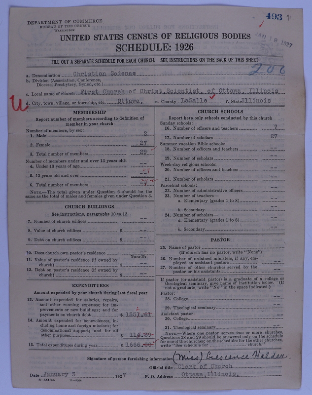 Scan of Church of Christ, Scientist: 493