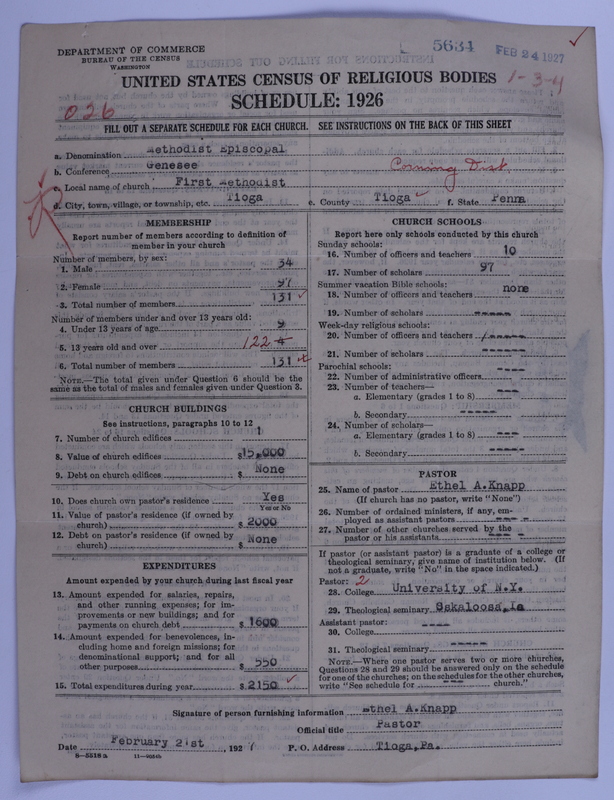Scan of Methodist Episcopal Church: 5634