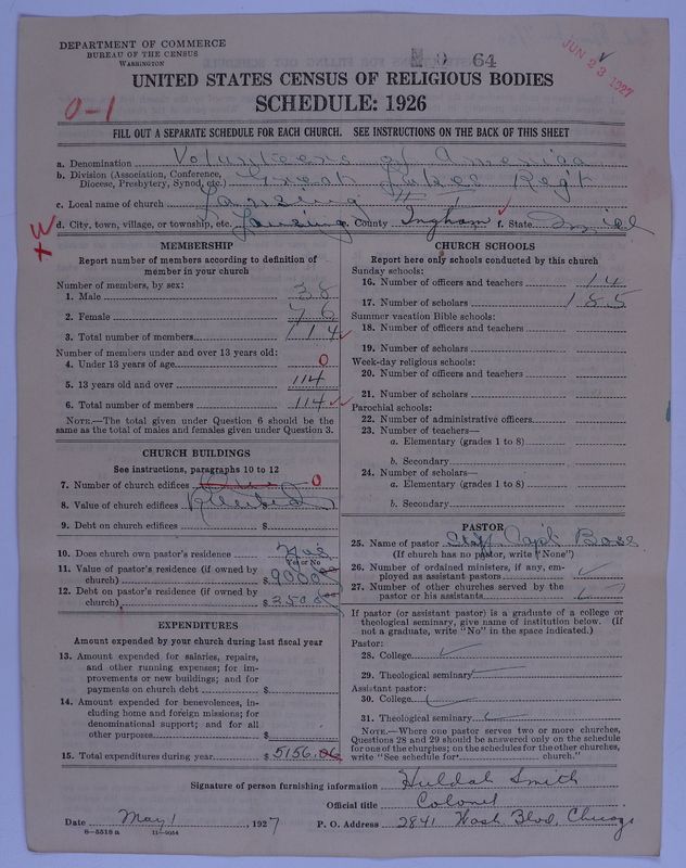 Scan of Volunteers of America: 64