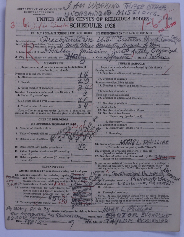 Scan of Presbyterian Church in the United States: 2668
