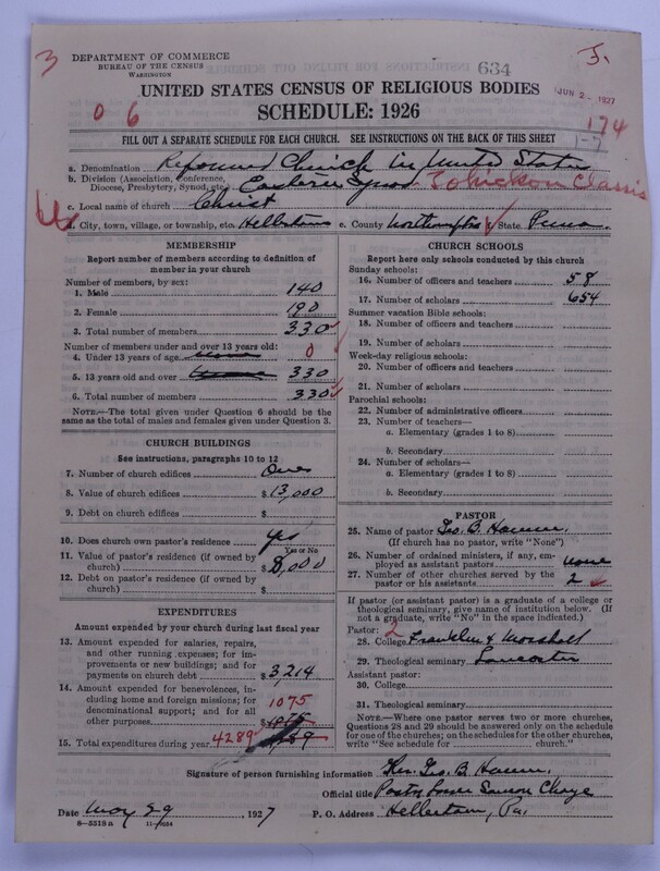 Scan of Reformed Church in the United States: 634