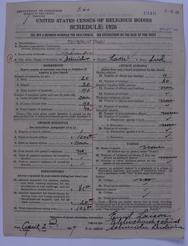 Scan of Disciples of Christ: 1016