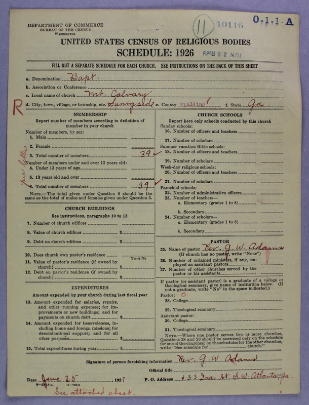 Scan of Negro Baptists: 10116
