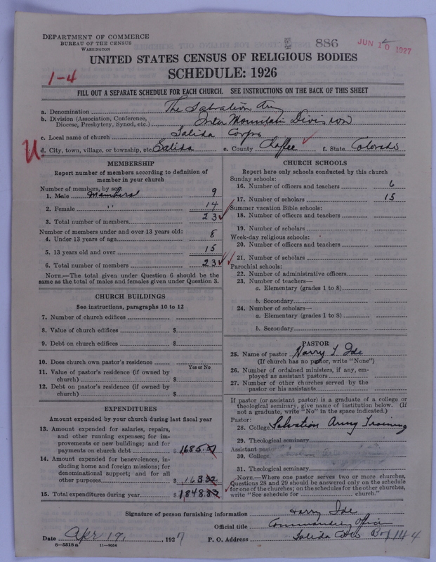 Scan of Salvation Army: 886