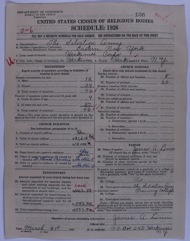 Scan of Salvation Army: 126