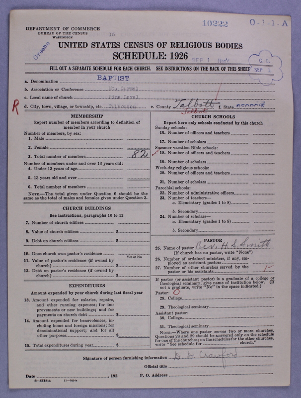 Scan of Negro Baptists: 10222