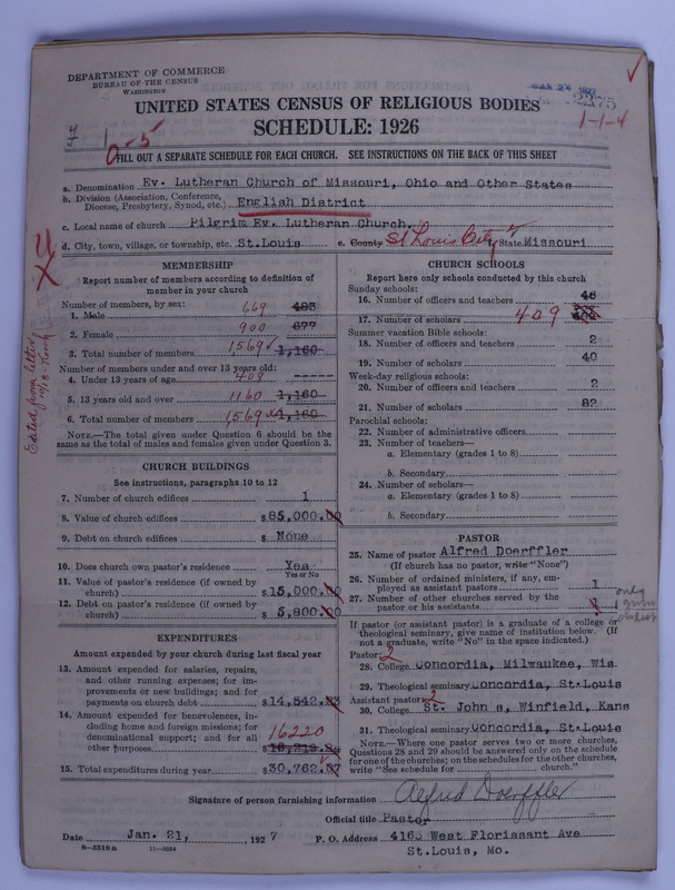 Scan of Evangelical Lutheran Synodical Conference of America: Evangelical Lutheran Synod of Missouri, Ohio, and Other States: 2375