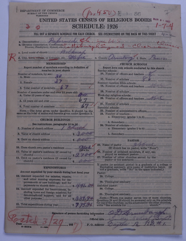 Scan of Reformed Church in the United States: 86