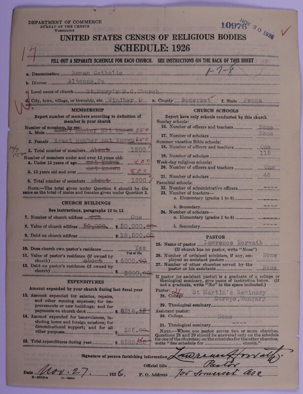 Scan of Roman Catholic Church: 10976