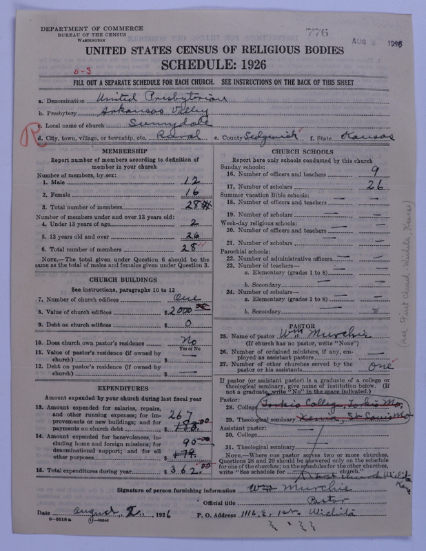 Scan of United Presbyterian Church of North America: 776