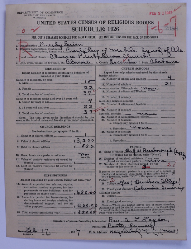 Scan of Presbyterian Church in the United States: 2388
