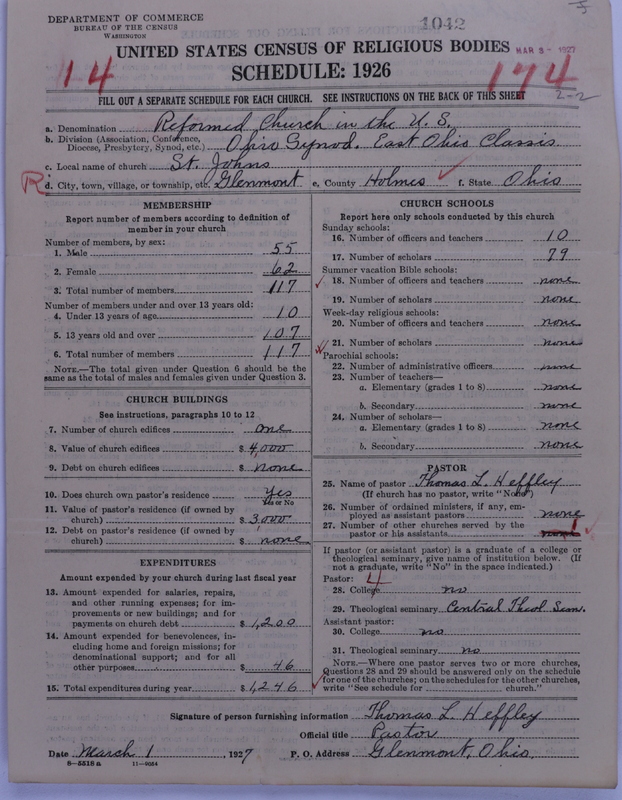 Scan of Reformed Church in the United States: 1042