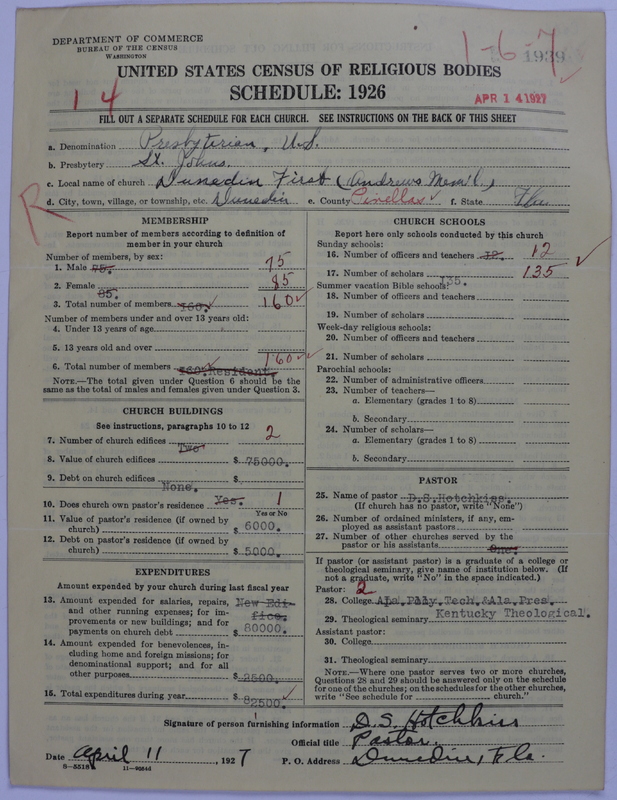 Scan of Presbyterian Church in the United States: 1939