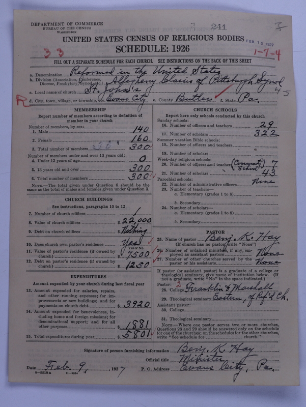 Scan of Reformed Church in the United States: 241