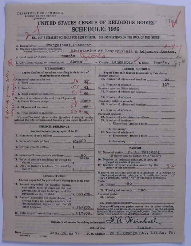 Scan of United Lutheran Church in America: 1144