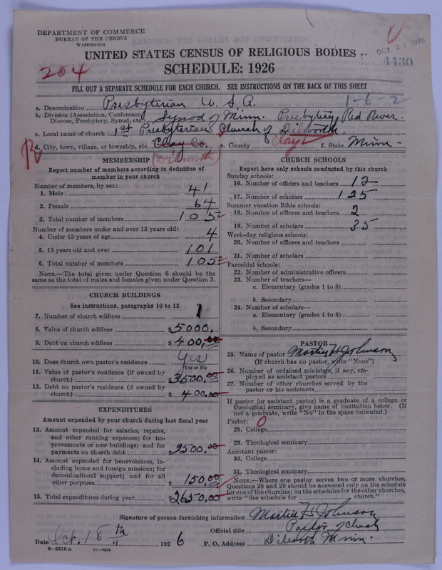 Scan of Presbyterian Church in the United States of America: 4430