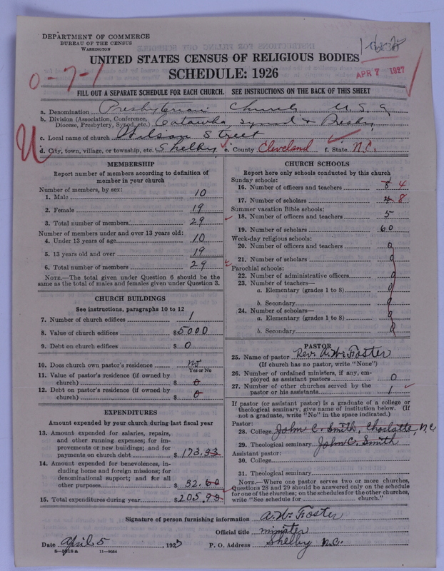 Scan of Presbyterian Church in the United States of America: 6430