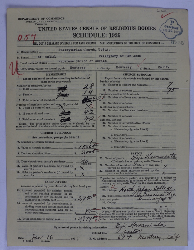 Scan of Presbyterian Church in the United States of America: 8755