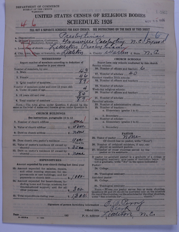 Scan of Presbyterian Church in the United States: 1282