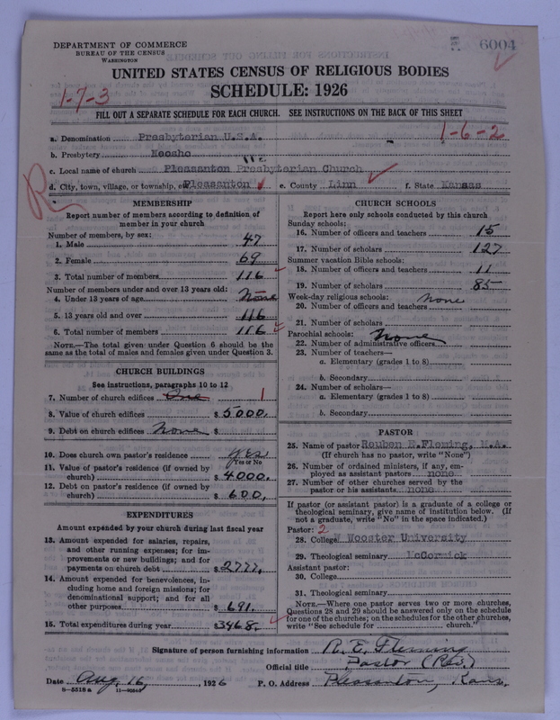 Scan of Presbyterian Church in the United States of America: 6004