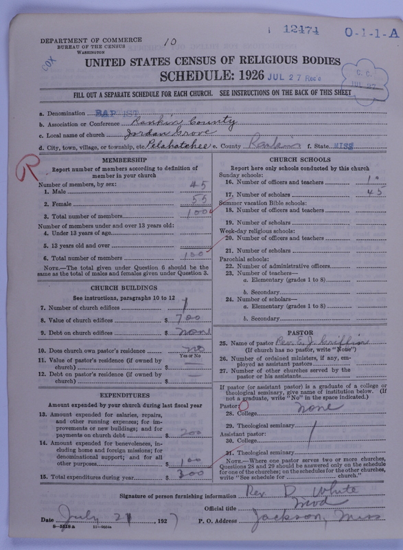 Scan of Negro Baptists: 12474