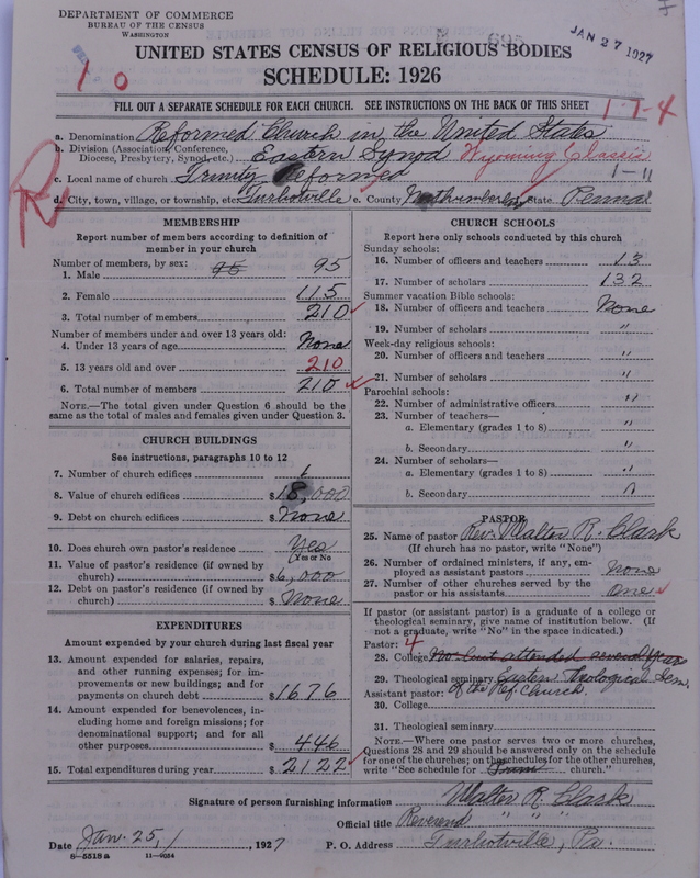 Scan of Reformed Church in the United States: 695