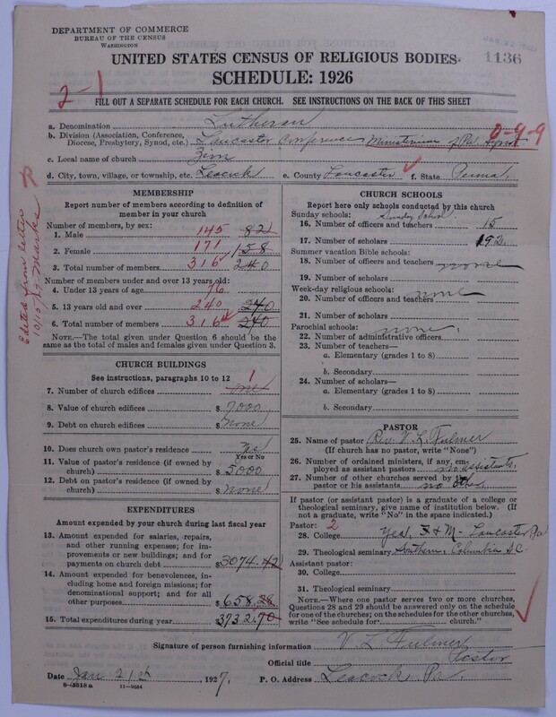 Scan of United Lutheran Church in America: 1136