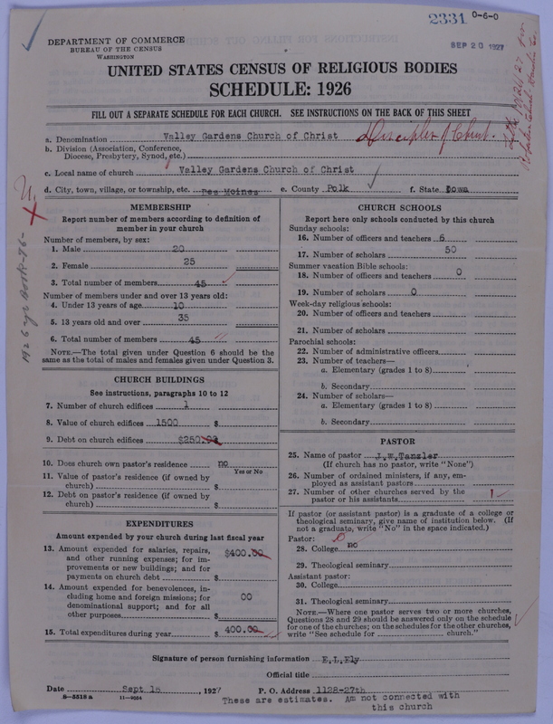 Scan of Disciples of Christ: 2331