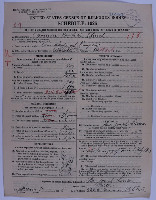 Scan of Roman Catholic Church: 16993