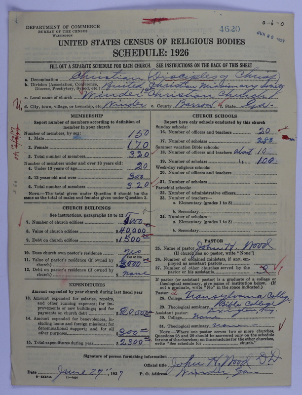 Scan of Disciples of Christ: 4620
