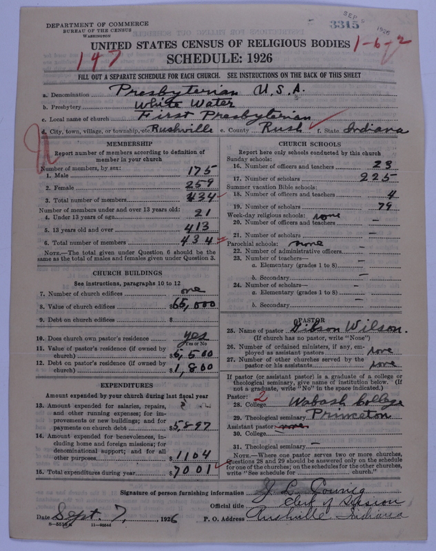 Scan of Presbyterian Church in the United States of America: 3315
