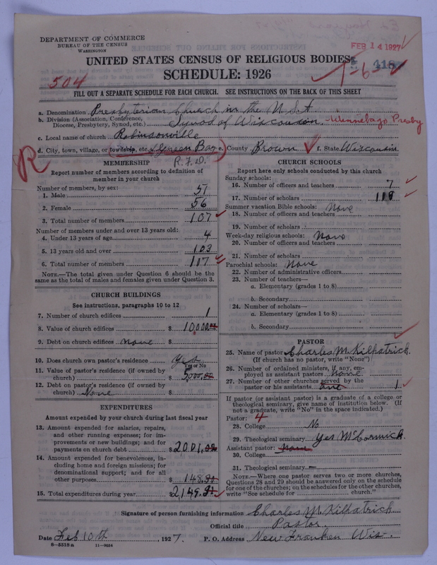 Scan of Presbyterian Church in the United States of America: 4187