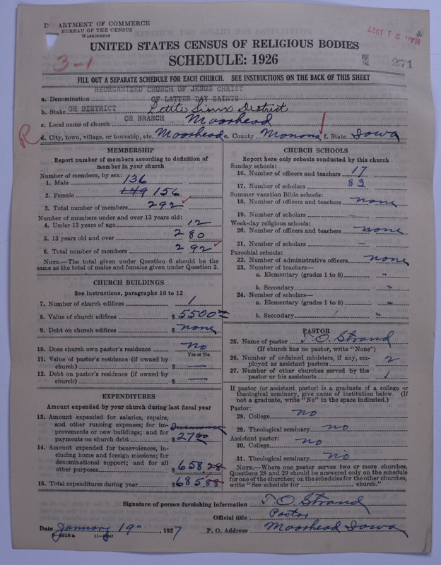 Scan of Reorganized Church of Jesus Christ of Latter Day Saints: 271