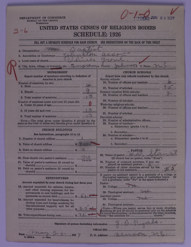 Scan of Southern Baptist Convention: 13990