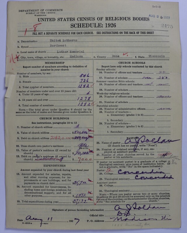 Scan of United Lutheran Church in America: 2475
