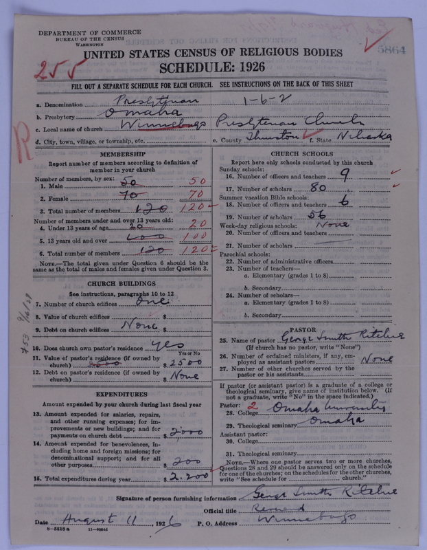Scan of Presbyterian Church in the United States of America: 5864