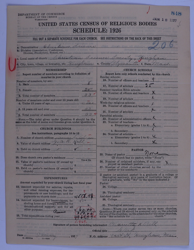 Scan of Church of Christ, Scientist: 848