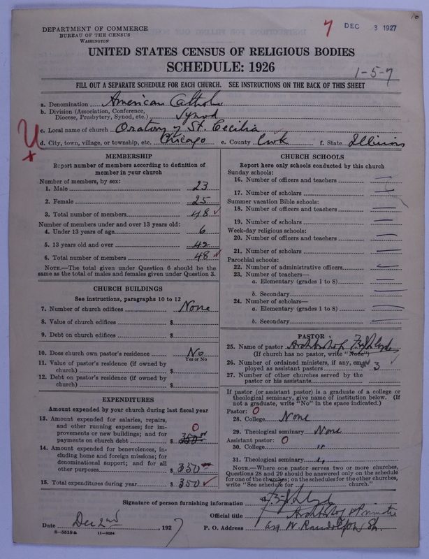 Scan of American Catholic Church: 7